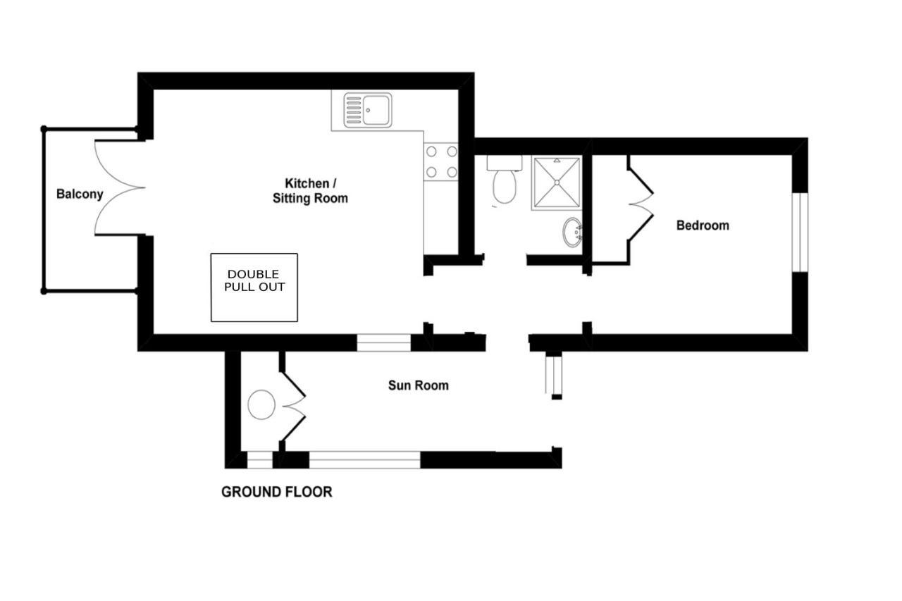 Clifton Court Apt 23 With Seaviews & Heated Pool Apartamento Croyde Exterior foto